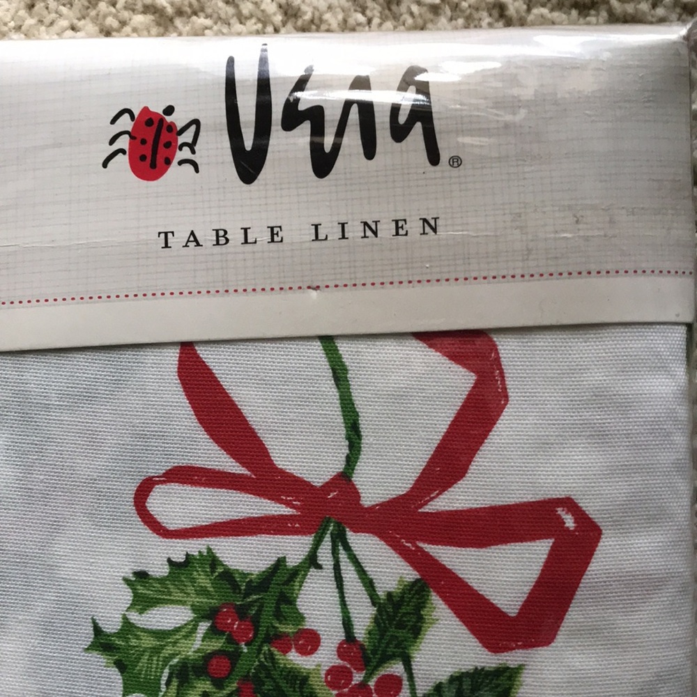 Vera Neumann Christmas Tablecloth